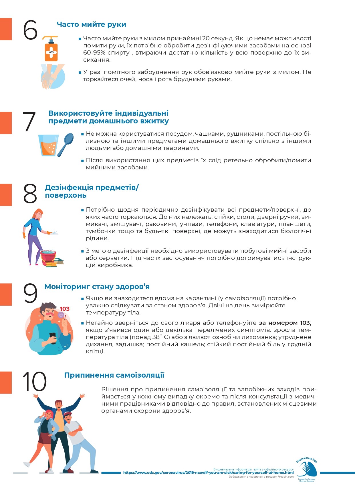 Рекомендації для осіб, з підозрою або COVID-19